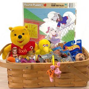 Easter Holiday Kids Custom Gift Baskets Filled Toy